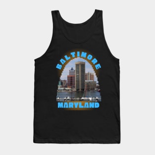 BALTIMORE CITY MARYLAND DESIGN Tank Top